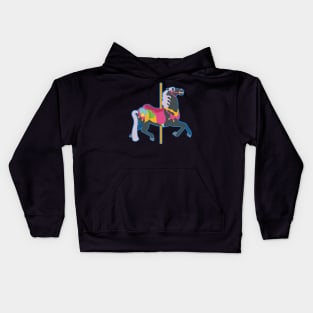 Carousel Horse Kids Hoodie